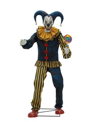 6 Ft Nibbles the Clown Animatronic - Spirithalloween.com