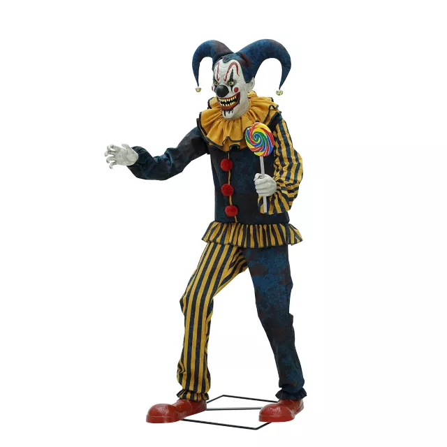 6 Ft Nibbles the Clown Animatronic at Spirit Halloween