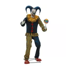 6 Ft Nibbles the Clown Animatronic at Spirit Halloween