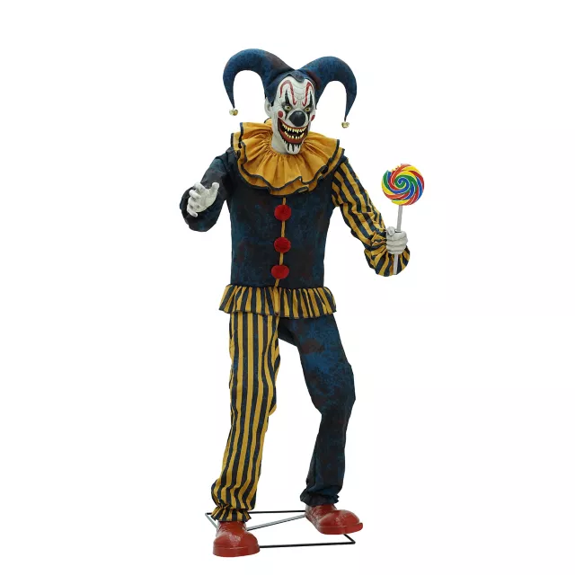 6 Ft Nibbles the Clown Animatronic at Spirit Halloween