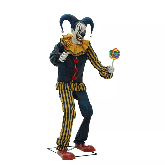6 Ft Nibbles the Clown Animatronic at Spirit Halloween