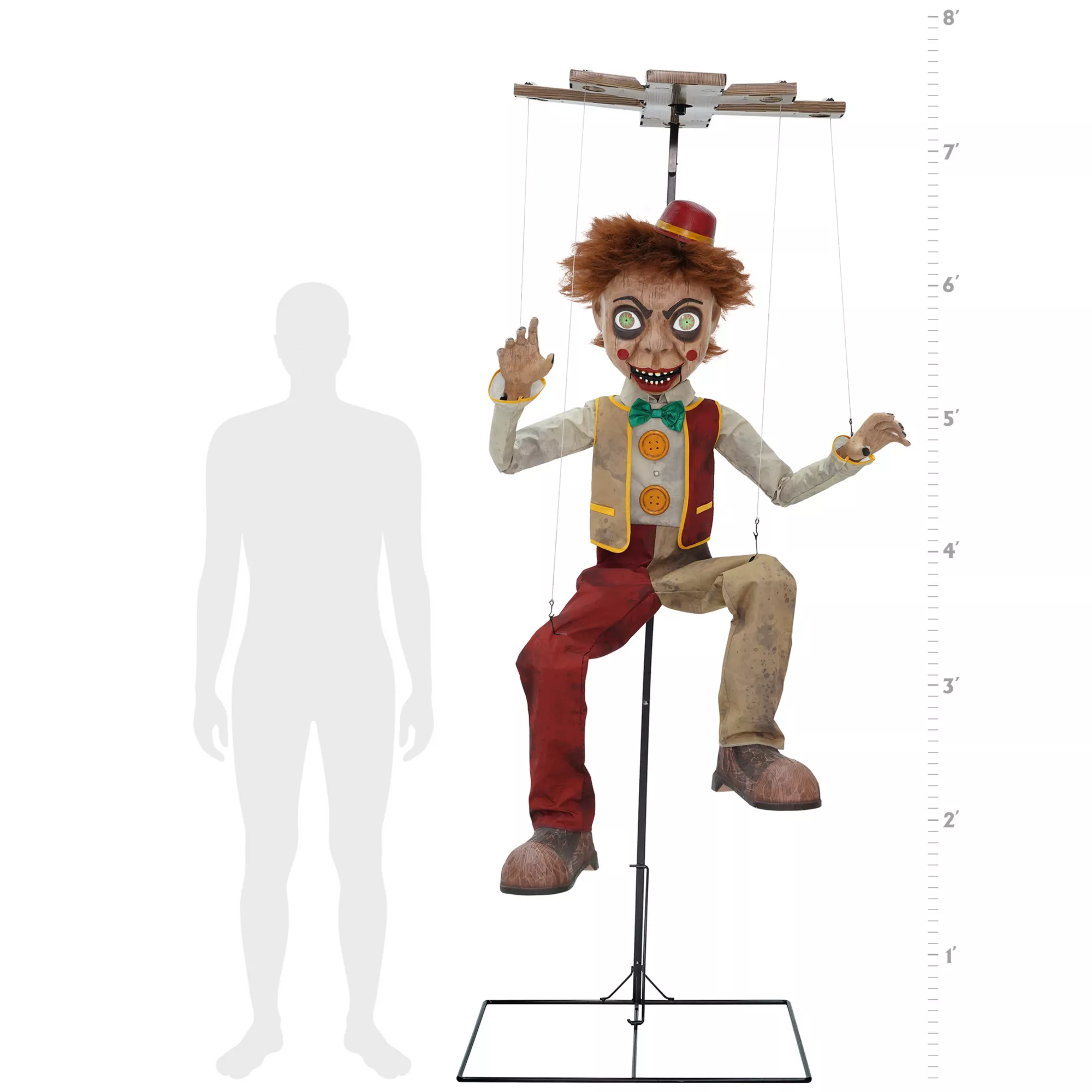 7 Ft 7 In Bobby Strings Animatronic at Spirit Halloween
