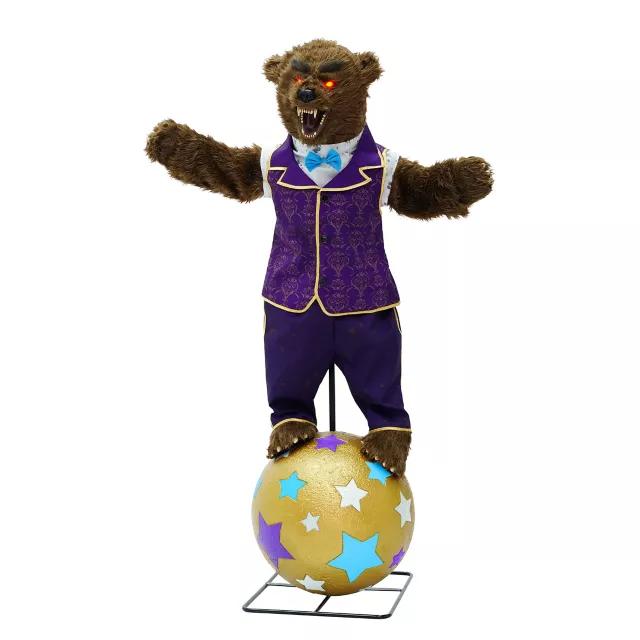 6 Ft Barnaby the Bear Animatronic - Spirithalloween.com