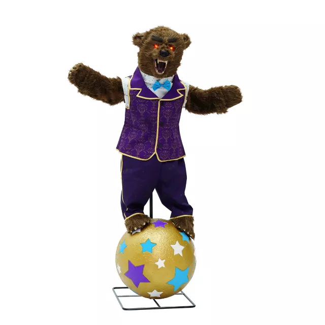 6 Ft Barnaby the Bear Animatronic - Spirithalloween.com