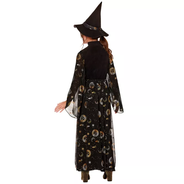 Kids Gold Dust Celestial Witch Costume at Spencer's