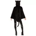 Adult Cat Poncho with Hood at Spirit Halloween