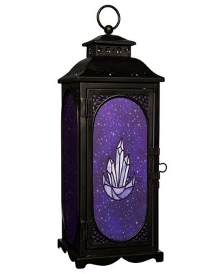 Mystical Arts Purple Crystal Lantern
