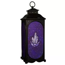 Mystical Arts Purple Crystal Lantern at Spencer's