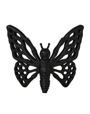 Mystical Arts Black Moth Tabletop Statue
