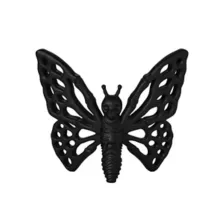 Mystical Arts Black Moth Tabletop Statue at Spencer's