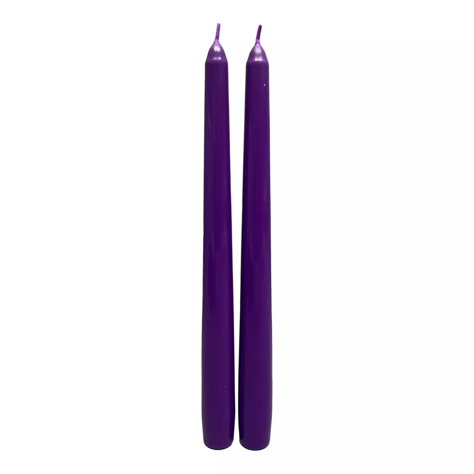 10 Inch Mystical Arts Black and Purple Bleeding Candles - 2 Pack at Spirit Halloween