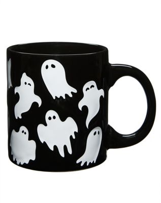 Ghost Debossed Coffee Mug