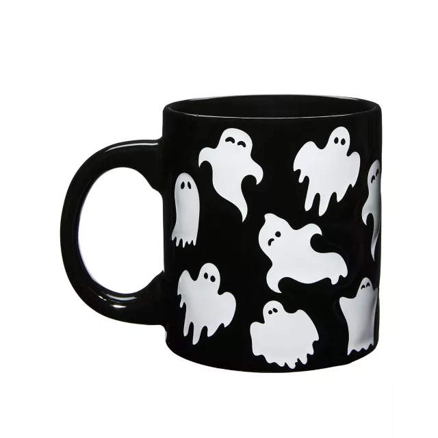 Ghost Debossed Coffee Mug - 20 oz. - Spirithalloween.com