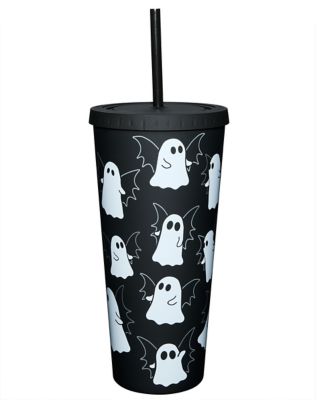 Ghost Bat Cup with Straw - 20 oz.
