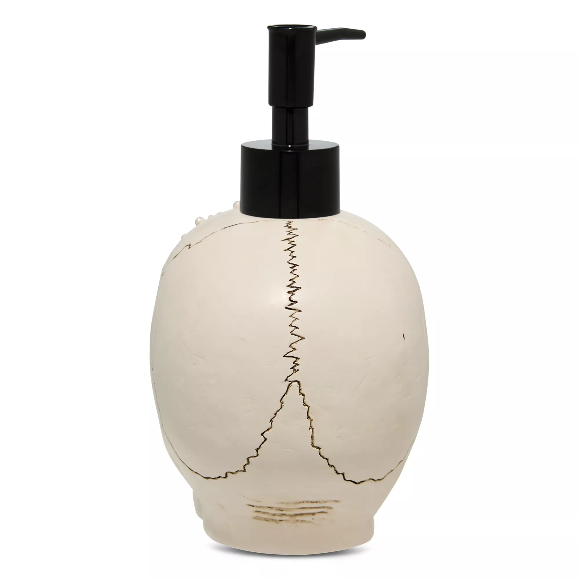 Skull Pearl-Effect Soap Dispenser at Spirit Halloween