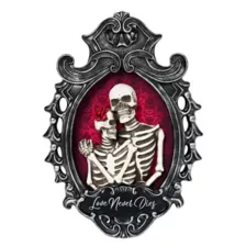 Love Never Dies Sign at Spirit Halloween