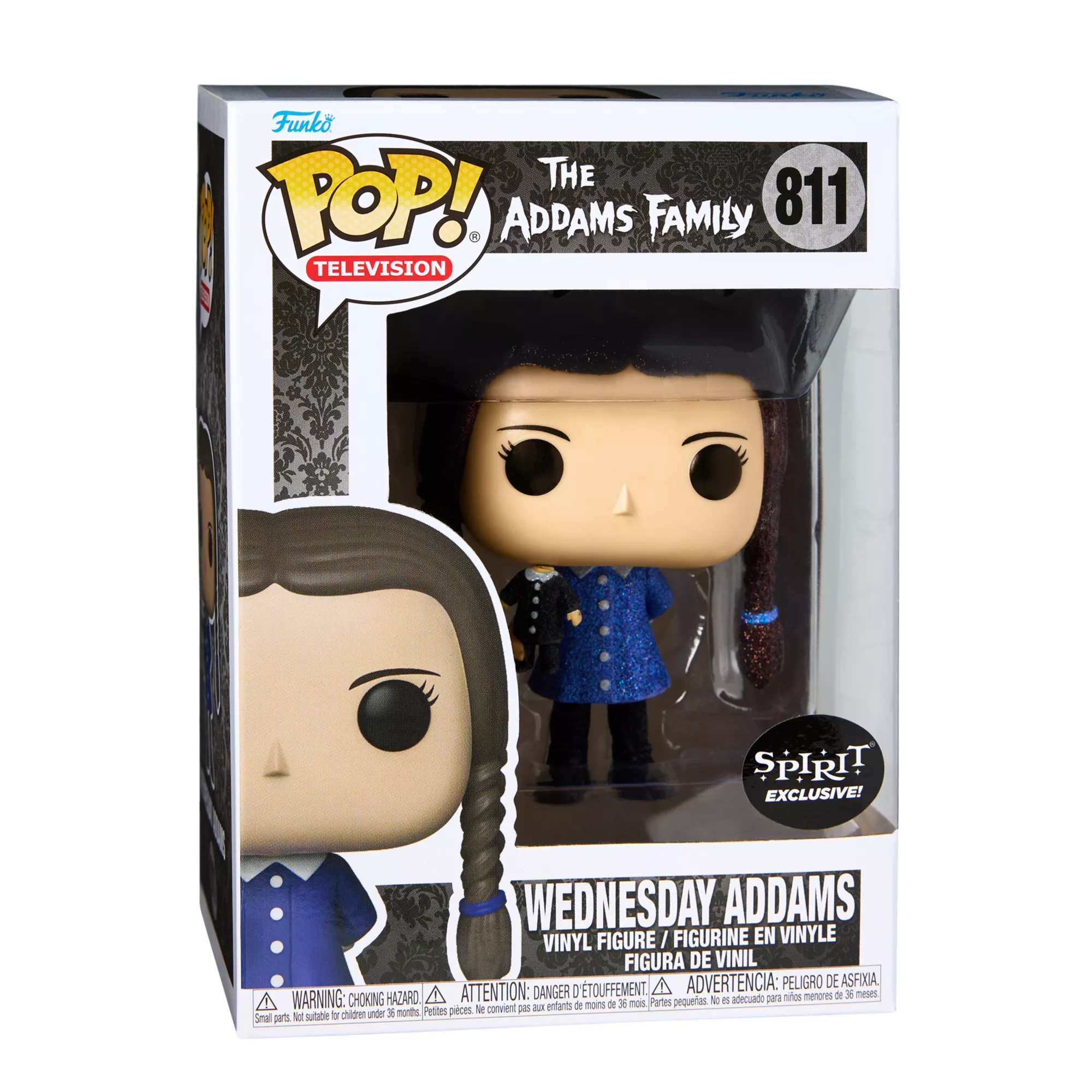 Wednesday Addams Diamond Glitter Funko POP! Figure - The Addams Family at Spencer's