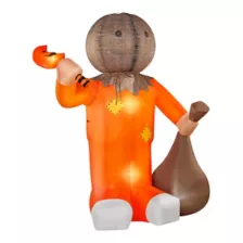 8 Ft Light-Up Sam Inflatable Decoration - Trick 'r Treat at Spirit Halloween