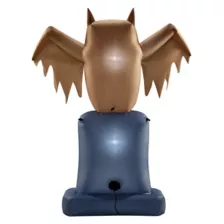 4.5 Ft. Owl Tombstone Light-Up Inflatable Decoration at Spirit Halloween