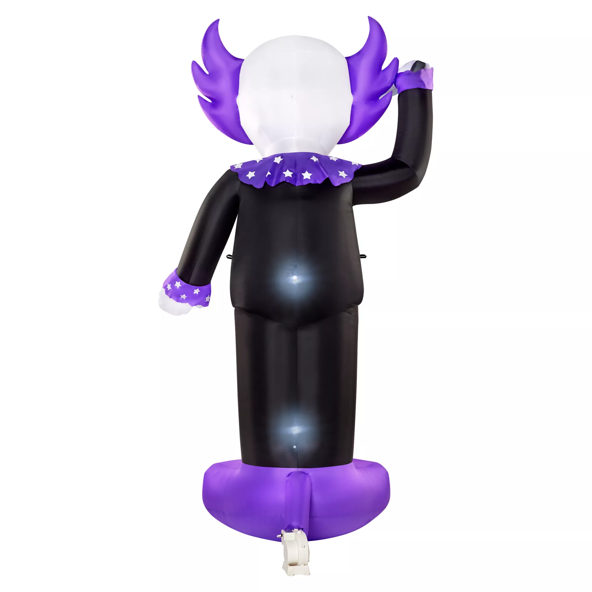 8 Ft. Spinning Eye Clown Light-Up Inflatable Decoration at Spirit Halloween