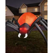 12 Ft. Spider Light-Up Inflatable Decoration at Spirit Halloween