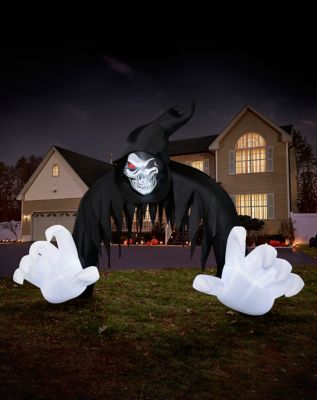 12 Ft Light-Up Jack the Reaper Archway Inflatable Decoration