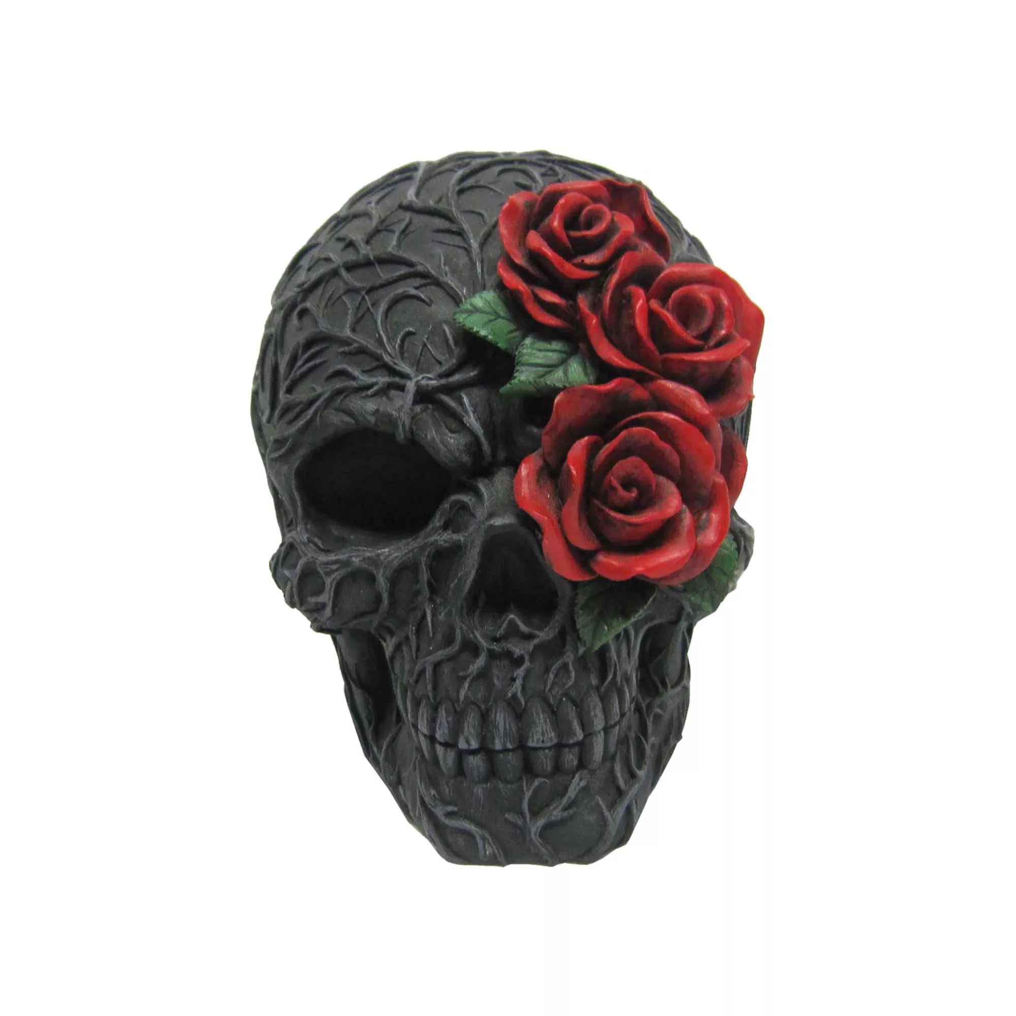 Red Roses Skull at Spirit Halloween