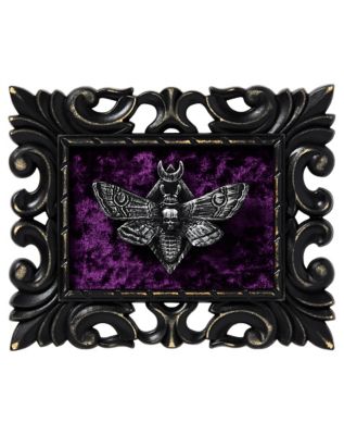 01685056 - Mystical Arts Death Moth Velvet Sign