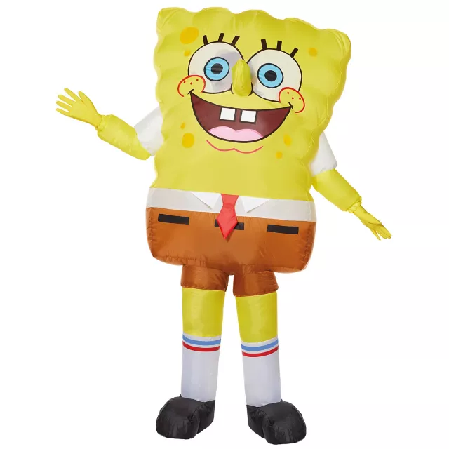 Kids SpongeBob SquarePants Inflatable Costume at Spirit Halloween