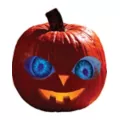 Blue Pumpkin Eyes at Spirit Halloween