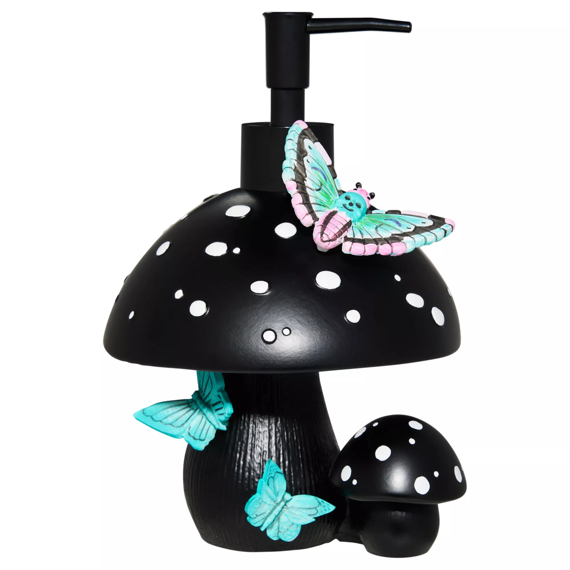 Mushroom and Butterfly Soap Dispenser at Spirit Halloween