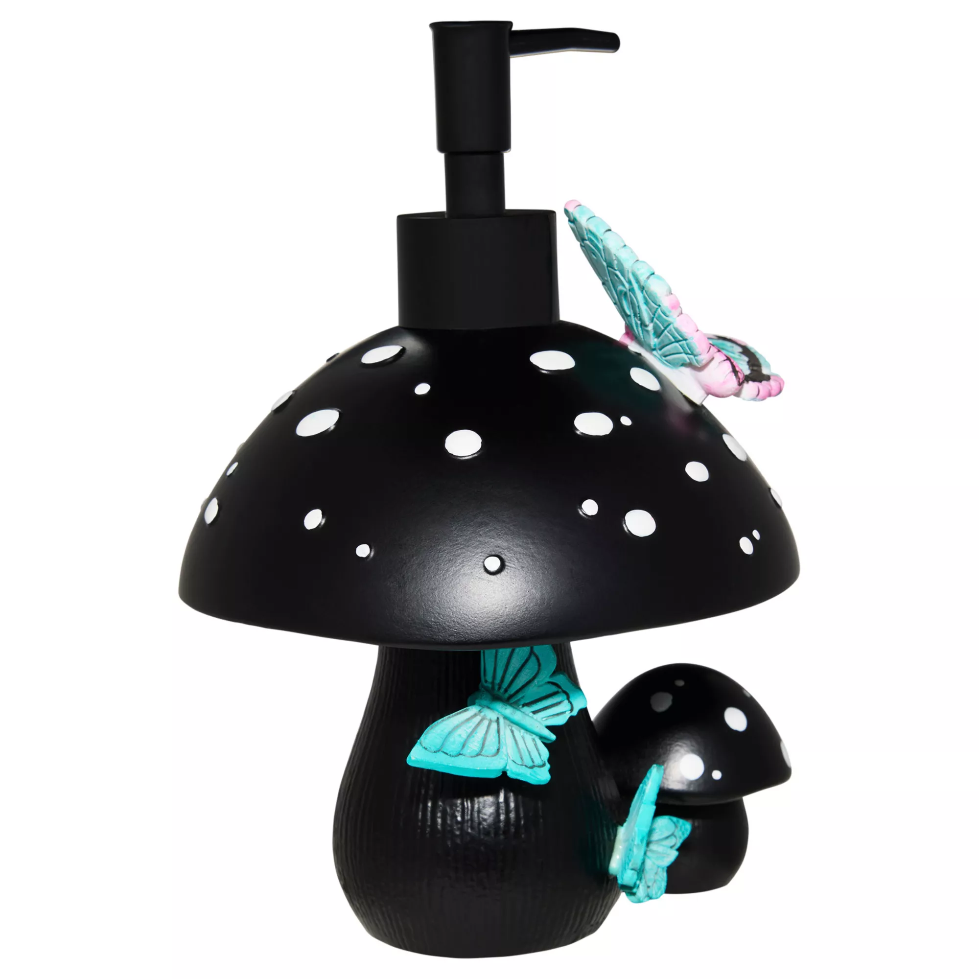 Mushroom and Butterfly Soap Dispenser at Spirit Halloween