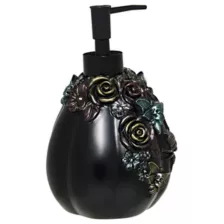 Decorative Black Pumpkin Soap Dispenser at Spirit Halloween