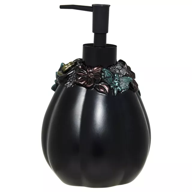 Decorative Black Pumpkin Soap Dispenser at Spirit Halloween
