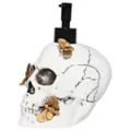 Moth Covered Skull Soap Dispenser at Spirit Halloween