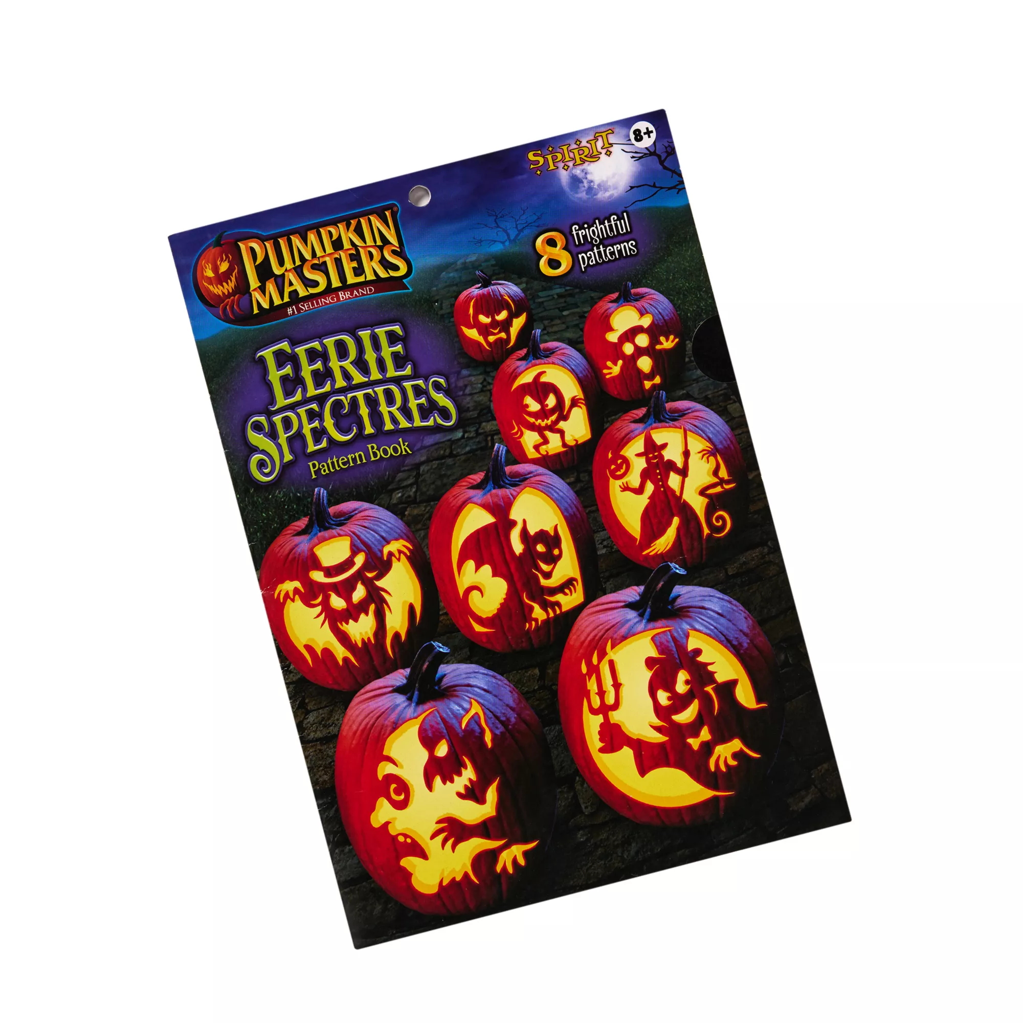 Eerie Specters Pumpkin Stencil Book at Spencer's