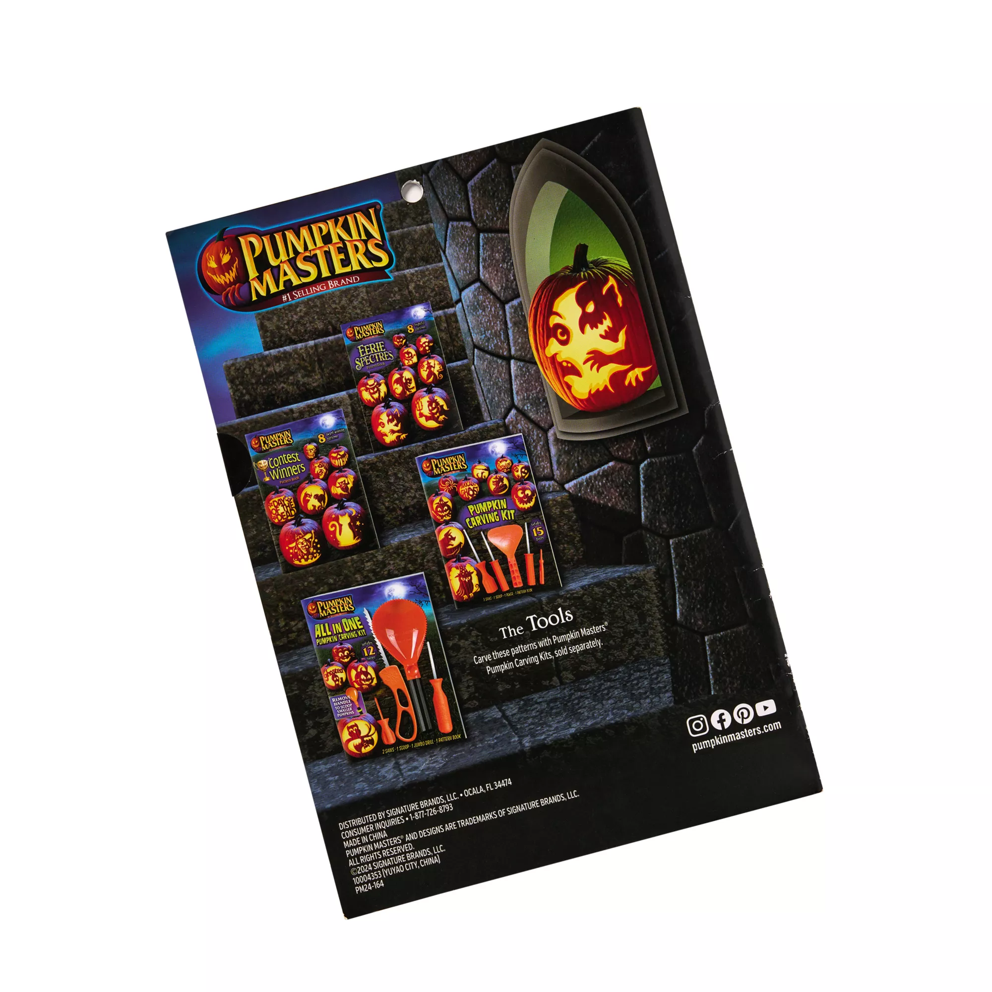 Eerie Specters Pumpkin Stencil Book at Spencer's