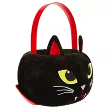 Vampire Cat Plush Treat Bucket at Spirit Halloween