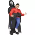 Kids Ghost Face Carrying Inflatable Costume at Spencer's