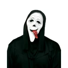 Ghost Face Scary Movie Half Mask at Spirit Halloween