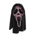 Ghost Face Pink Bling Full Mask at Spencer's
