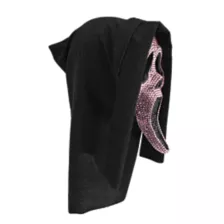 Ghost Face Pink Bling Full Mask at Spencer's