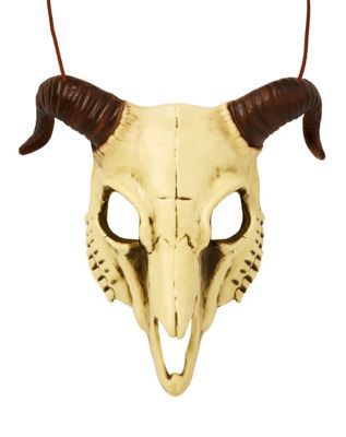 Hanging Ram Skull