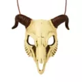 Hanging Ram Skull at Spirit Halloween