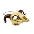 Hanging Ram Skull at Spirit Halloween