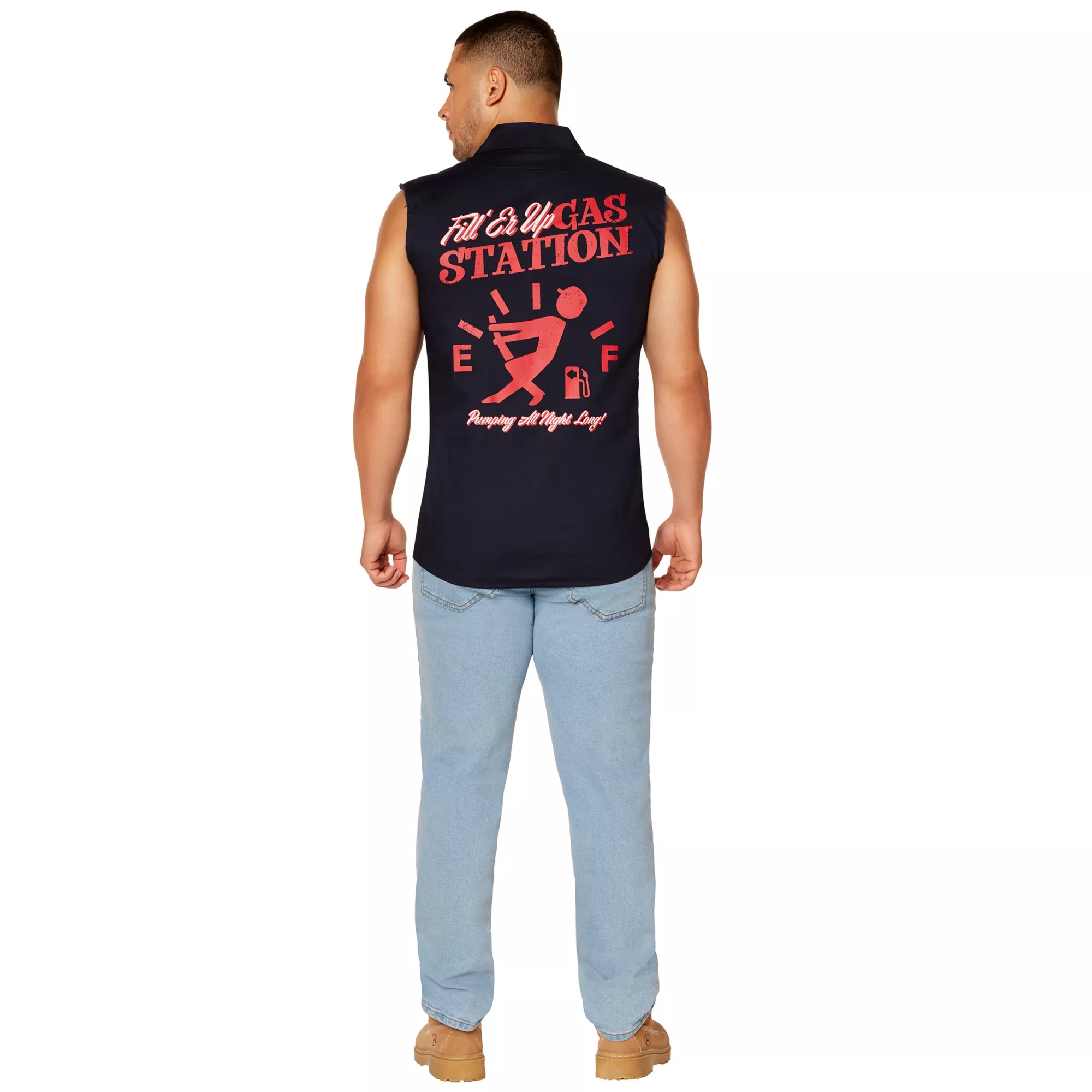 Hugh G. Rection Work Shirt Costume Kit at Spirit Halloween
