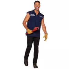 Adult Strong Shaft Elevator Mechanic Vest at Spencer's