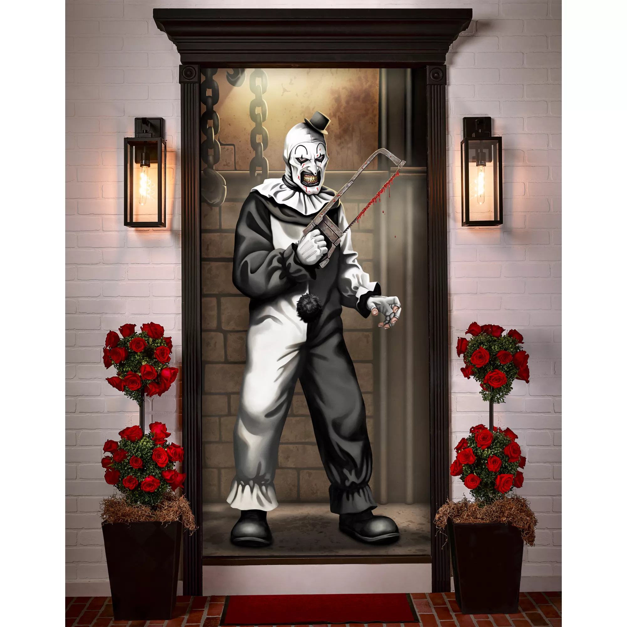 Terrifier Door Cover at Spirit Halloween