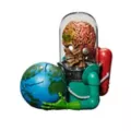 Light-Up Martian Warrior Statue - Mars Attacks at Spencer's