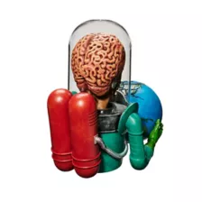 Light-Up Martian Warrior Statue - Mars Attacks at Spencer's